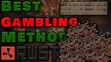 I think this is the best gambling method. : r/playrust .